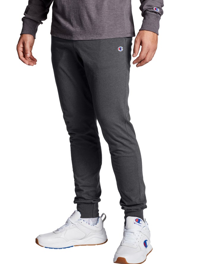 Champion Joggingbroek Heren - DonkerGrijs - Classic Jersey ( 143726-MLO )